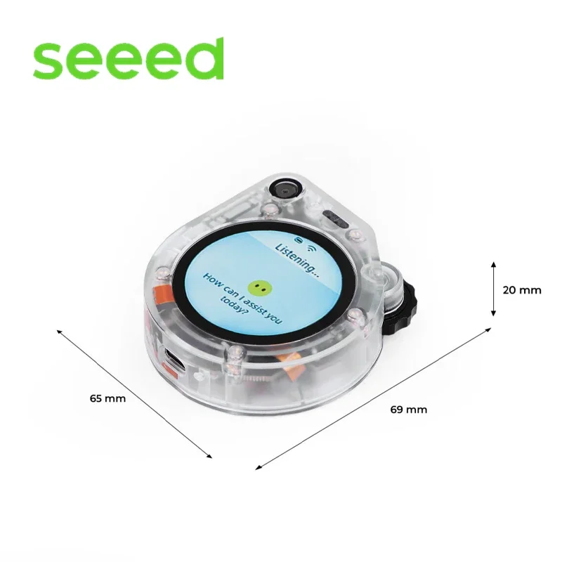 SenseCAP Watcher for XiaoZhi,Voice Control,Emotional communication,MCP ESP32-S3 Multilingual Support.Featuring VisualRecognition