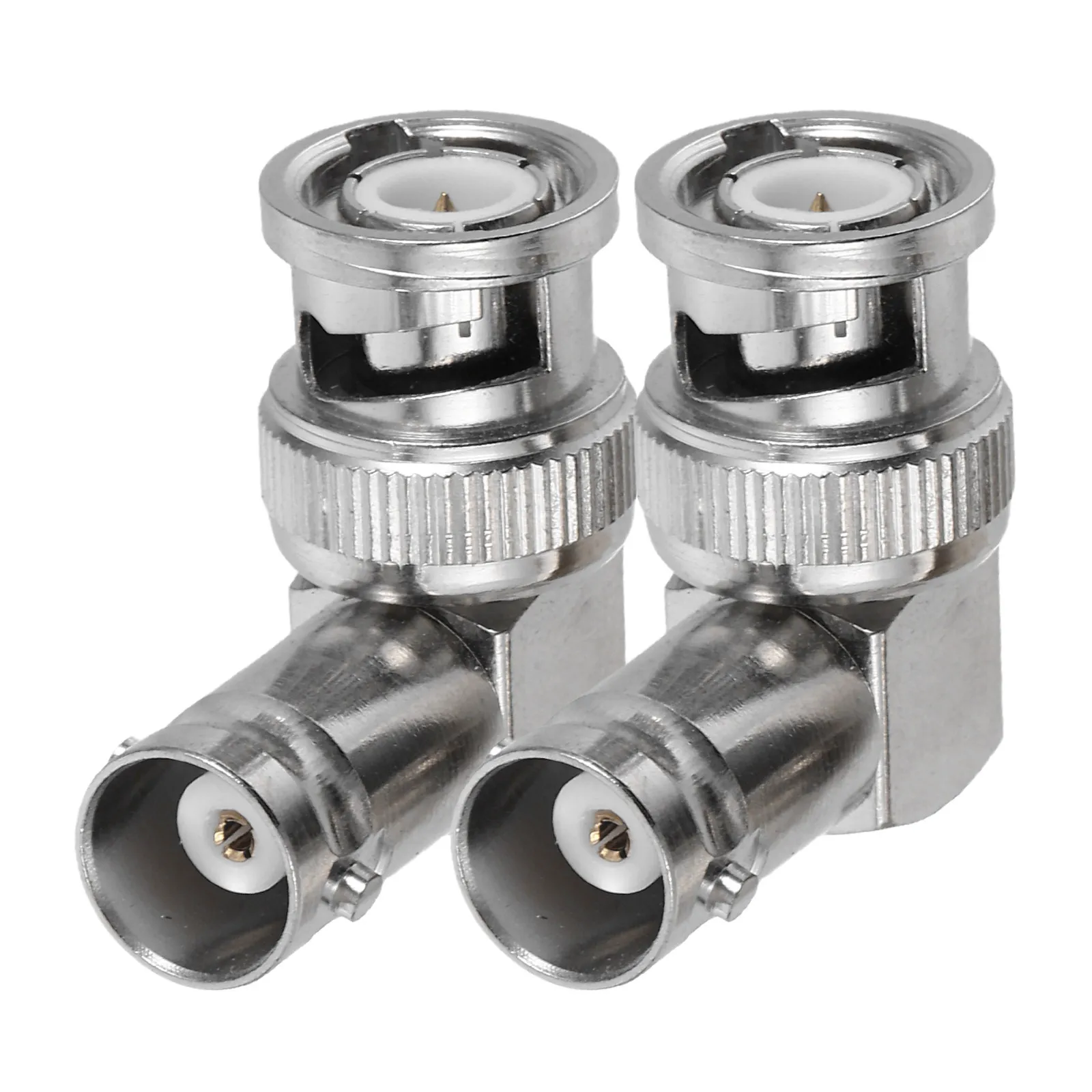 2Pcs Bnc Male To Fe…