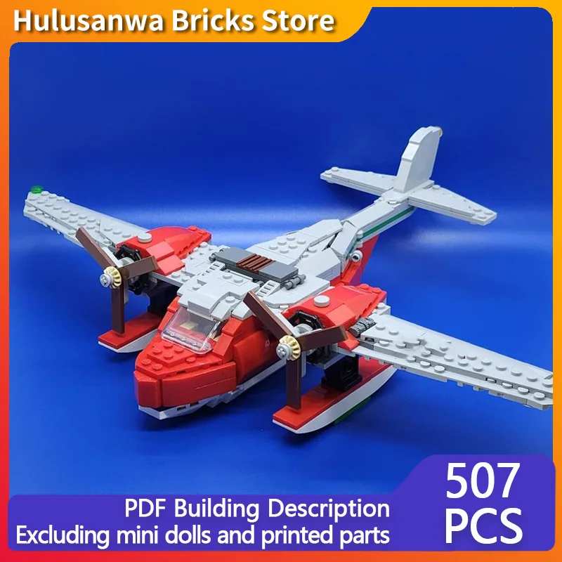 

Multi-Terrain Assault Landing Vehicle Model MOC Building Bricks War Equipment Modular Technology Gifts Holiday Children Toy Suit