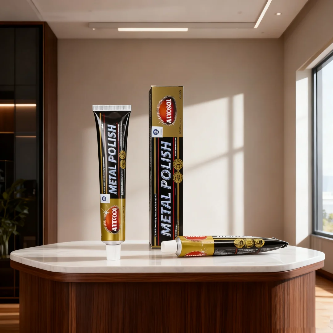 1pcs AUTOSOL Metal Polishing Paste Cream 75ml/100g Suitable for Stainless Steel Leather Polishing and Car Polishing