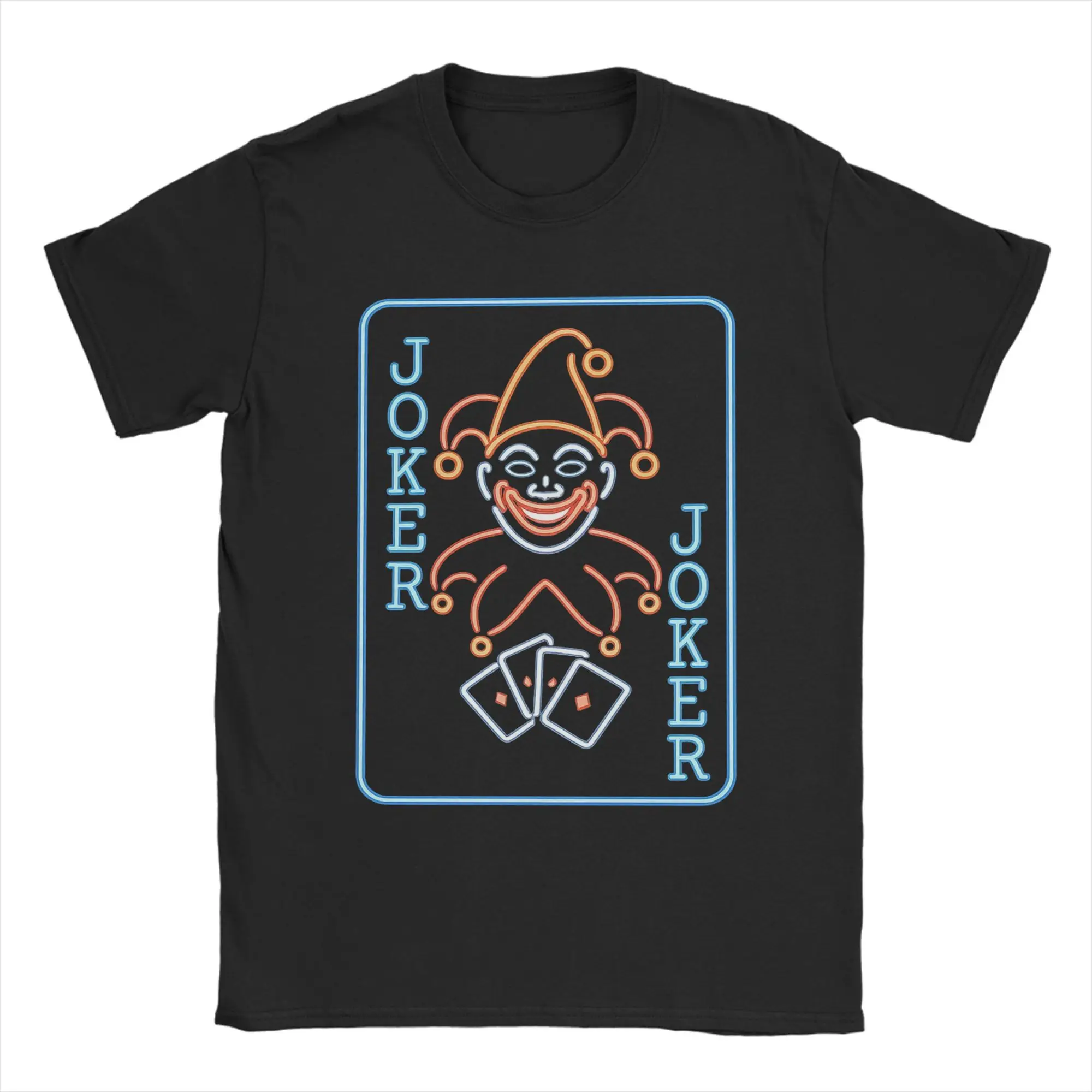 

Men's Balatro Game Card Joker Roguelike T Shirt Clown 100% Cotton Clothing Funny Short Sleeve Round Neck Tees Plus Size T-Shirts