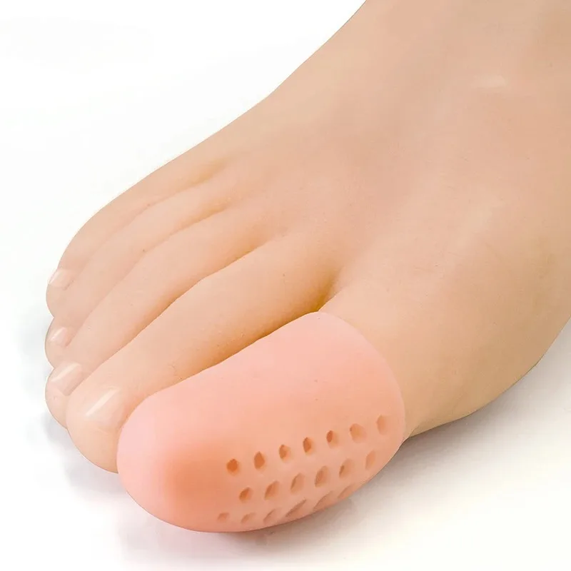 

2/4/6/8/10pcs Big Toe Protector Thumb Care Silicone Soft Breathable Foot Corns Blisters Toe Cap Cover Finger Protection
