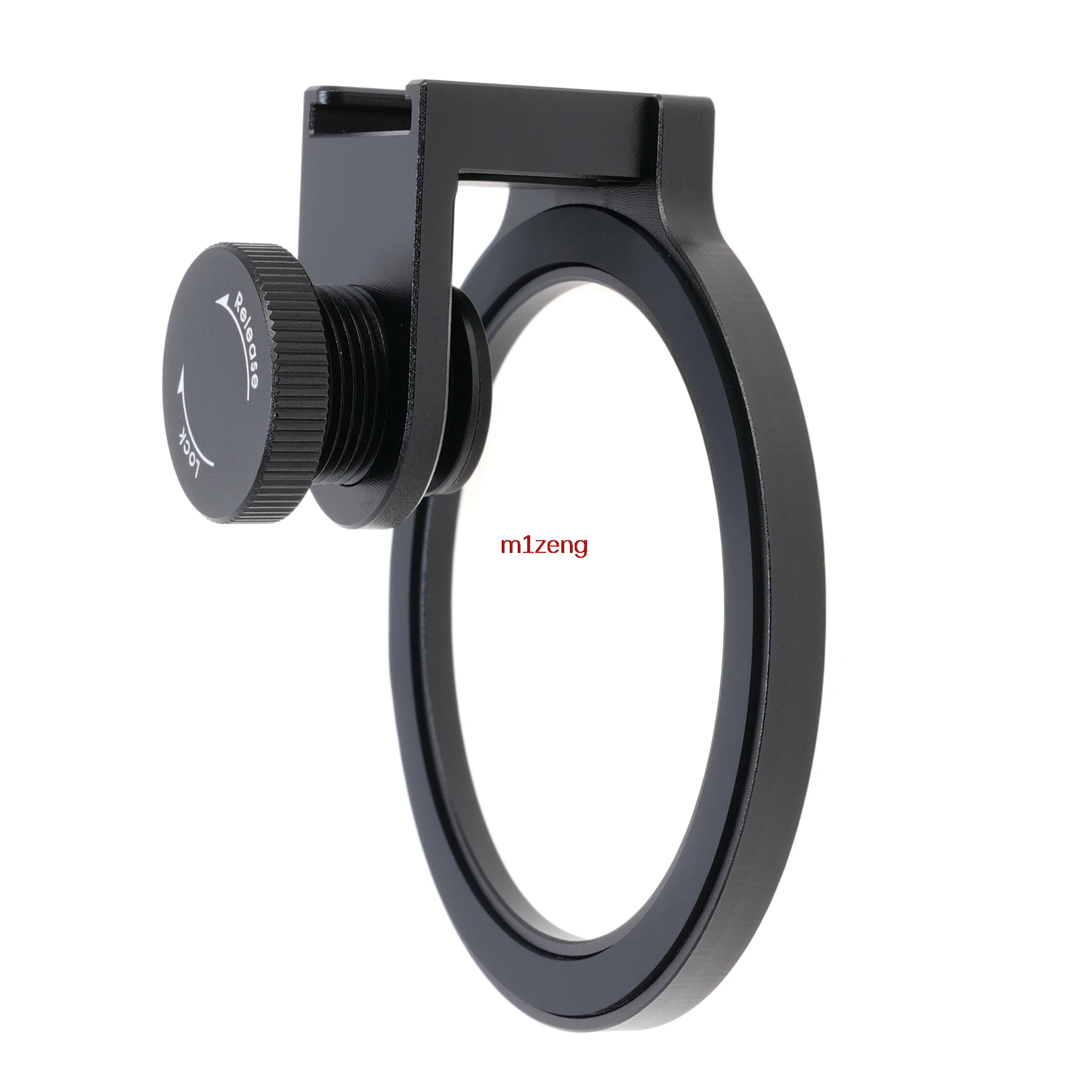 Clip universale per supporto ad anello adattatore filtro telefono da 67 mm con pattino freddo per smartphone iPhone 16,16 plus,15/14/13/12 pro/pro max