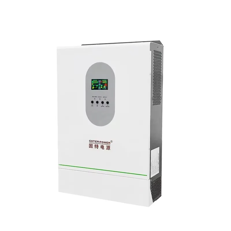 New Stock Power 8.5K 48VDC Off-Grid Solar Inverter Single Output Lithium Battery Charging Support Wifi Integration 98%