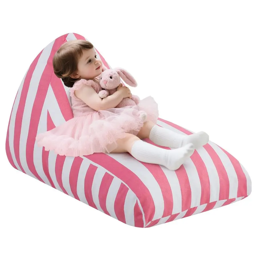 

Детские кресла-мешки, детское кресло-мешок с наполнителем, хлопковое кресло-шезлонг для малышей, напольный лаунжер для девочек