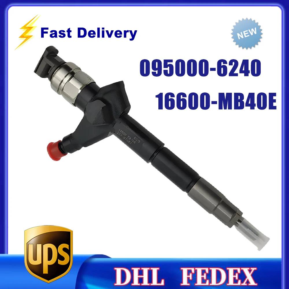 

1x 16600-MB40E 095000-6240 DIESEL FUEL INJECTOR SET for NISSAN YD25 16600-MB40E