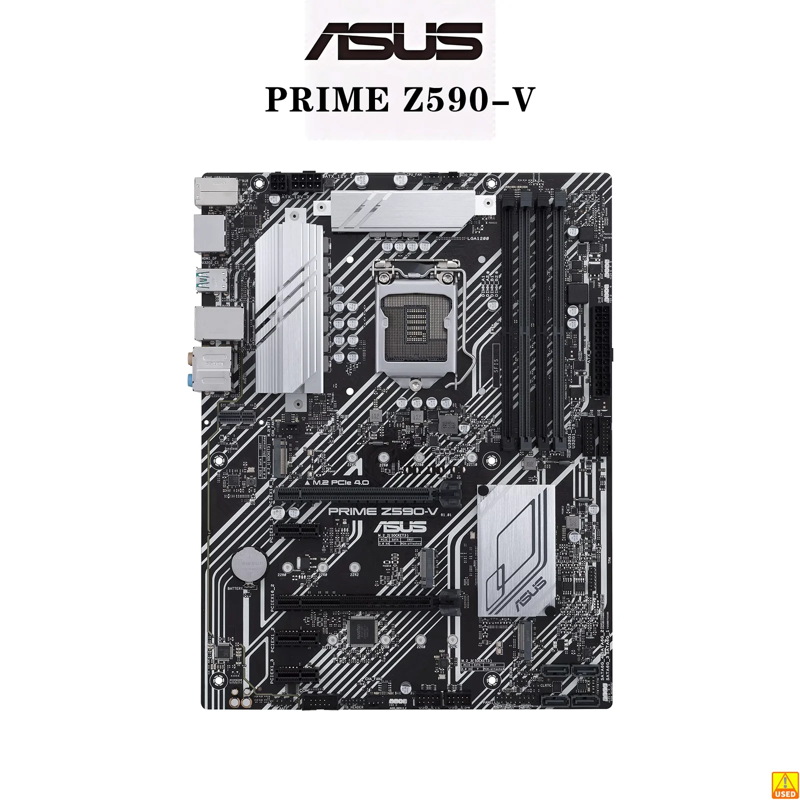 Placa base ASUS PRIME Z590-V Socket LGA1200 CPU DDR4 5133(O.C) Chipset de memoria Z590 Placa base ATX