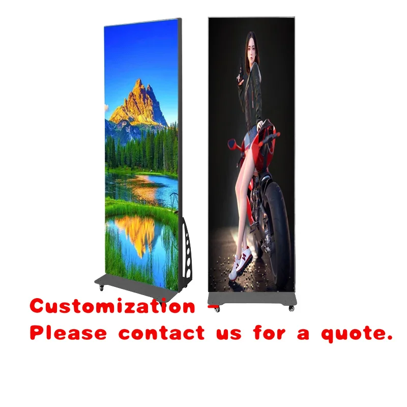 custom.ZAXTEAMIndoorGOB P1.53Light Emitting Diode Poster Display Foldable Light Emitting Diode Digital Screen，Used di