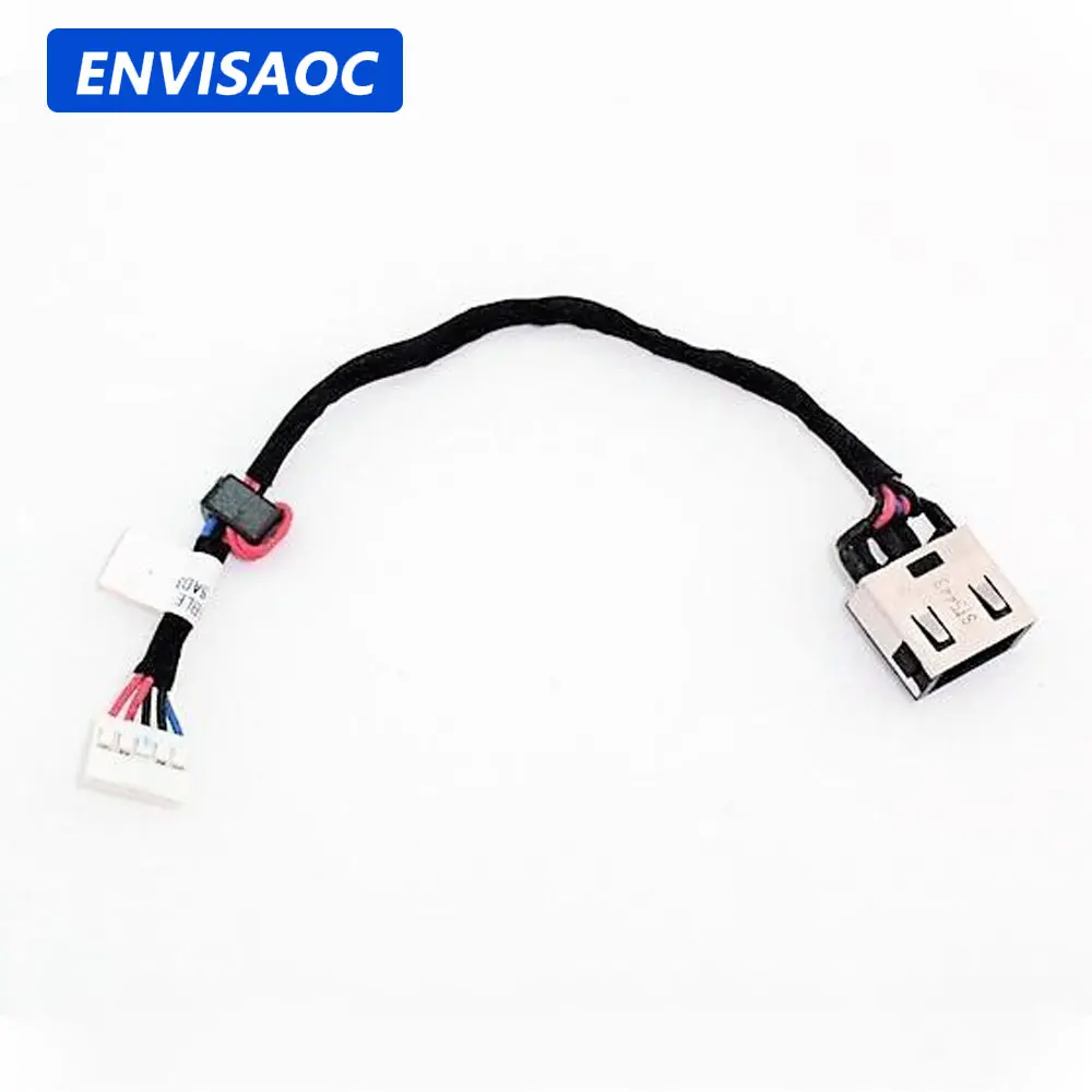 Para Lenovo IdeaPad 500-15ISK 500-15ACZ V2000 V3000 V4000 Z51-70 Z41-70 conector de alimentación CC para ordenador portátil Jack DC-IN Cable flexible de carga