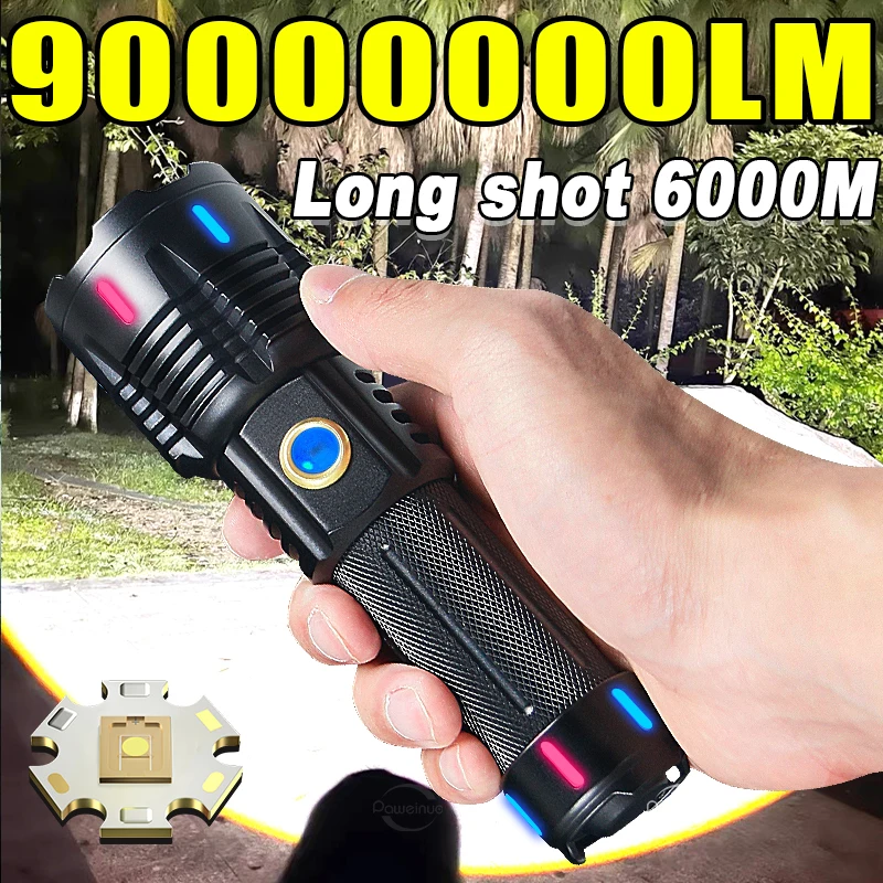 90000000lm-強力な-led-懐中電灯超高輝度-usb-rechageable-ポータブル戦術的な懐中電灯屋外釣りキャンプズームランプ