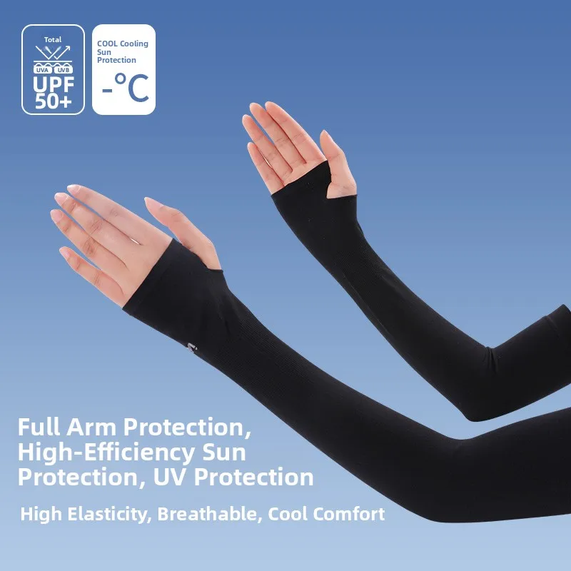 Copertine di protezione solare in seta di ghiaccio per ciclismo e guida Collezione estiva Sle 2025 da donna Marchio JIFANPAUL