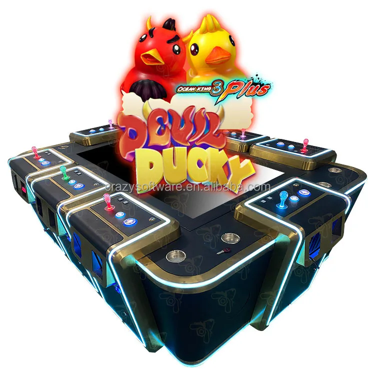 Newest Design 8 Player Arcade Electric Games Fishing Machine Ocean King Devil Ducky