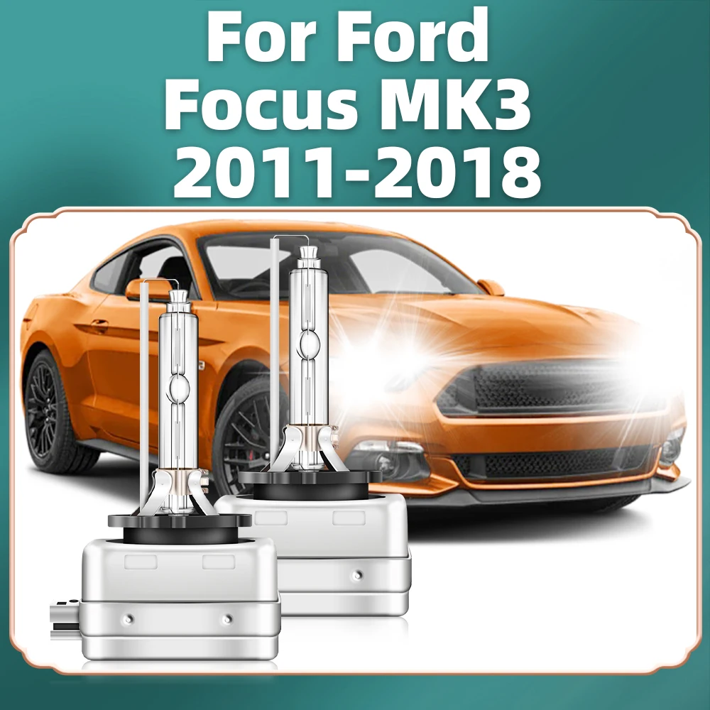 

For Ford Focus MK3 2011 2012 2013 2014 2015 2016 2017 2018 HID D3S 35W Xenon Auto Lamps Car Head Light Bulbs 6000K 8000K 12000K