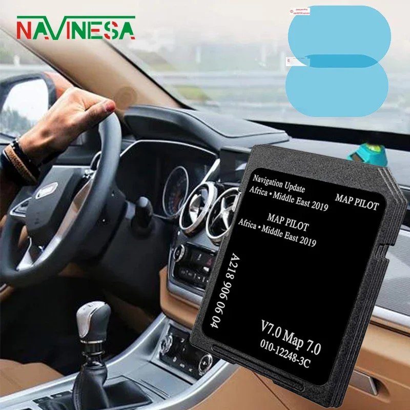 Africa Middle East Navigations GARMIN System for Mercedes GL/GLA/GLE/GLS-class A2189060604 Version7 Car SAT NAV 2019 SD Card