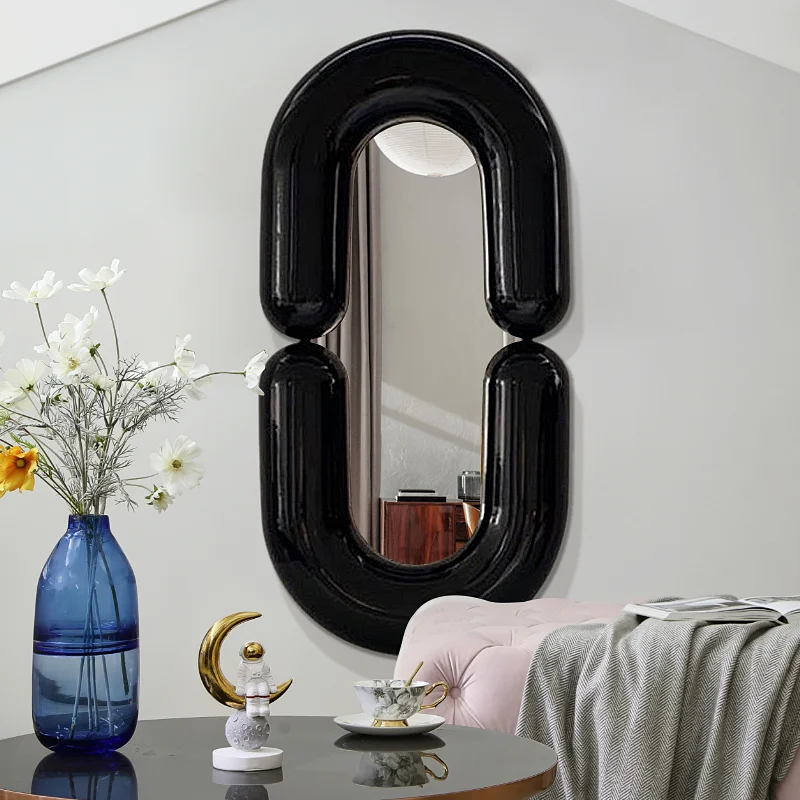 Wall Bathroom Mirror Makeup Nordic Dressing Bathroom Room Mirror Girls Large Men Espelho Grande Para Quarto Bedroom Decor