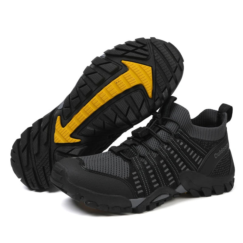 New Arrival Outdoor Hiking Shoes For Trekking Mountain Climbing Trail Sneakers Grip Anti-Skid Zapatillas Senderismo Hombre