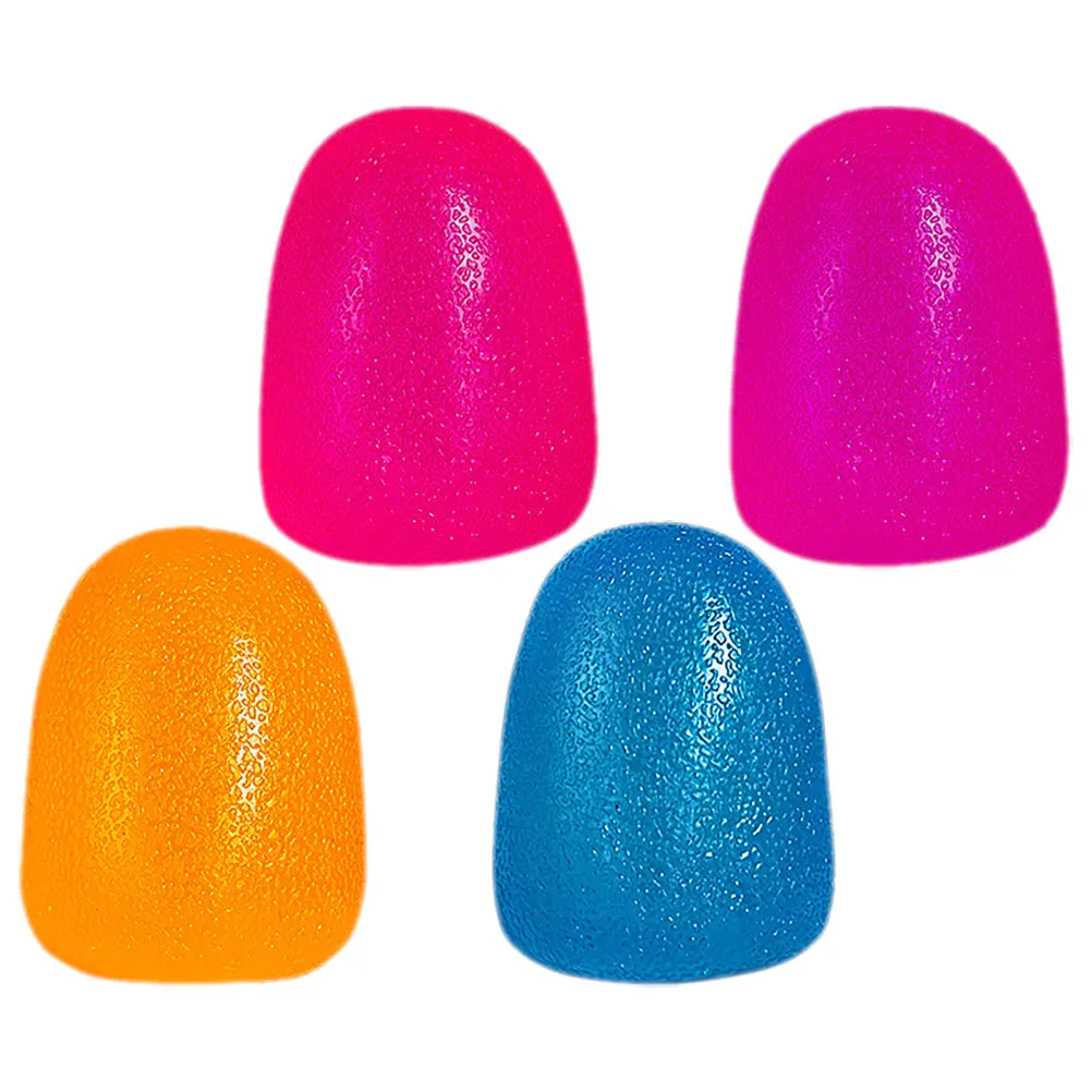 4Pcs Colorful Rainbow Candy Squeeze Ball Slow Rising Fidget Pressure Relief Stress Management Sensory Relaxation