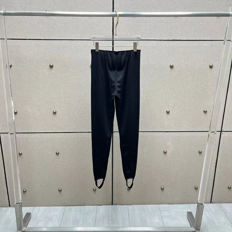 Women's leggings New elastic slim fit pencil pants for winter 2025 fish bone splicing low waist yoga pants Casual Women's pants