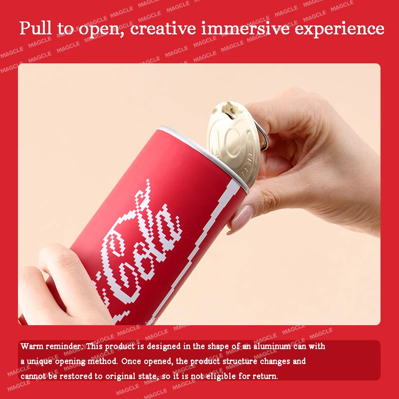 Kaco Kawaii كولا جل مجموعة أقلام 4 قطعة سهلة السحب يمكن تصميم لطيف الكتابة القرطاسية 0.5 مللي متر التجفيف السريع المزدوج حبة القلم تلميح المدرسة