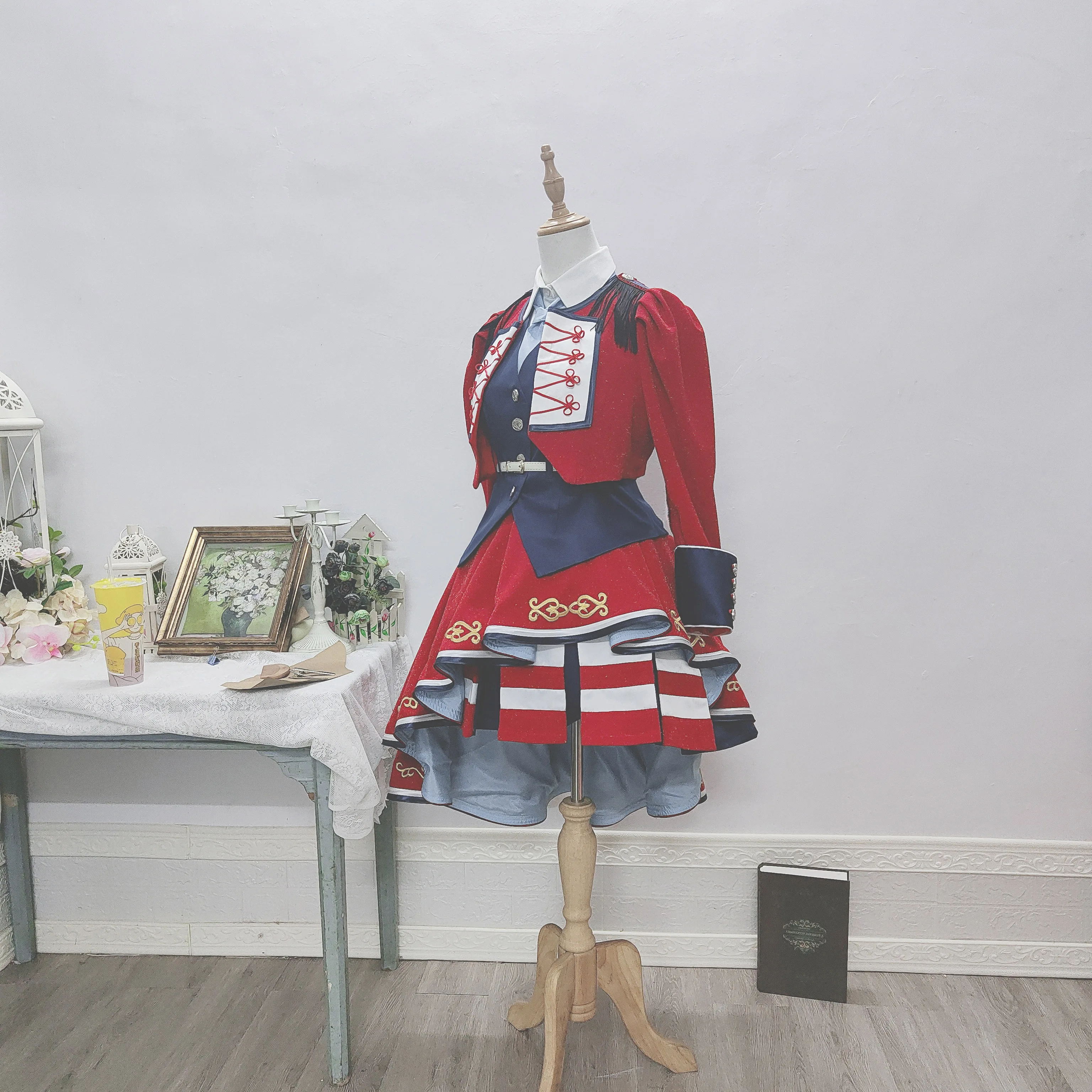 ЭлиАйза Косплей Костюм Хэллоуин Рождество Ролевые Игры Комикс Индивидуальный Костюм Mooyiyi Новый 2025 Костюм 9th Anniversary Красная Юбка