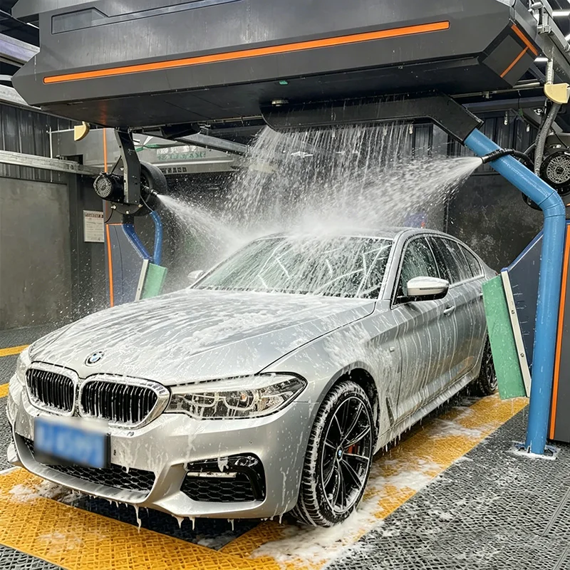360° Omni-directional Touchless Car Wash Machine Industrial Grade Unmanned Vehicle Washing System