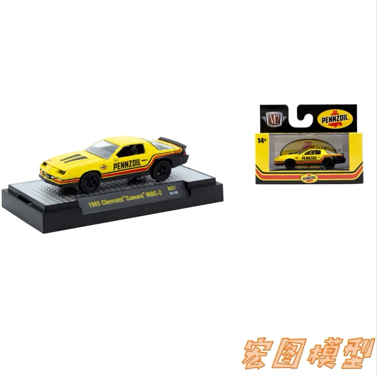 

M2 Machines 1:64 1985 Camaro IROC-Z diecast alloy car model Children's toys and gifts