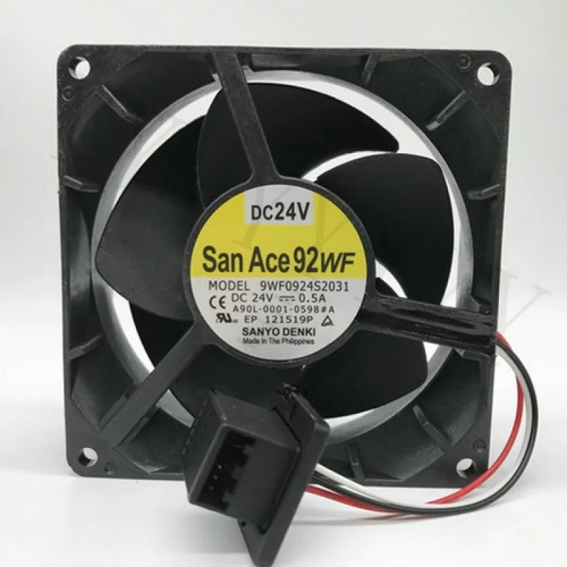 

Y 1PC New for Sanyo A90L-0001-0598 # A 9WF0924S2031 DC24V 0.5A FAN # QW.