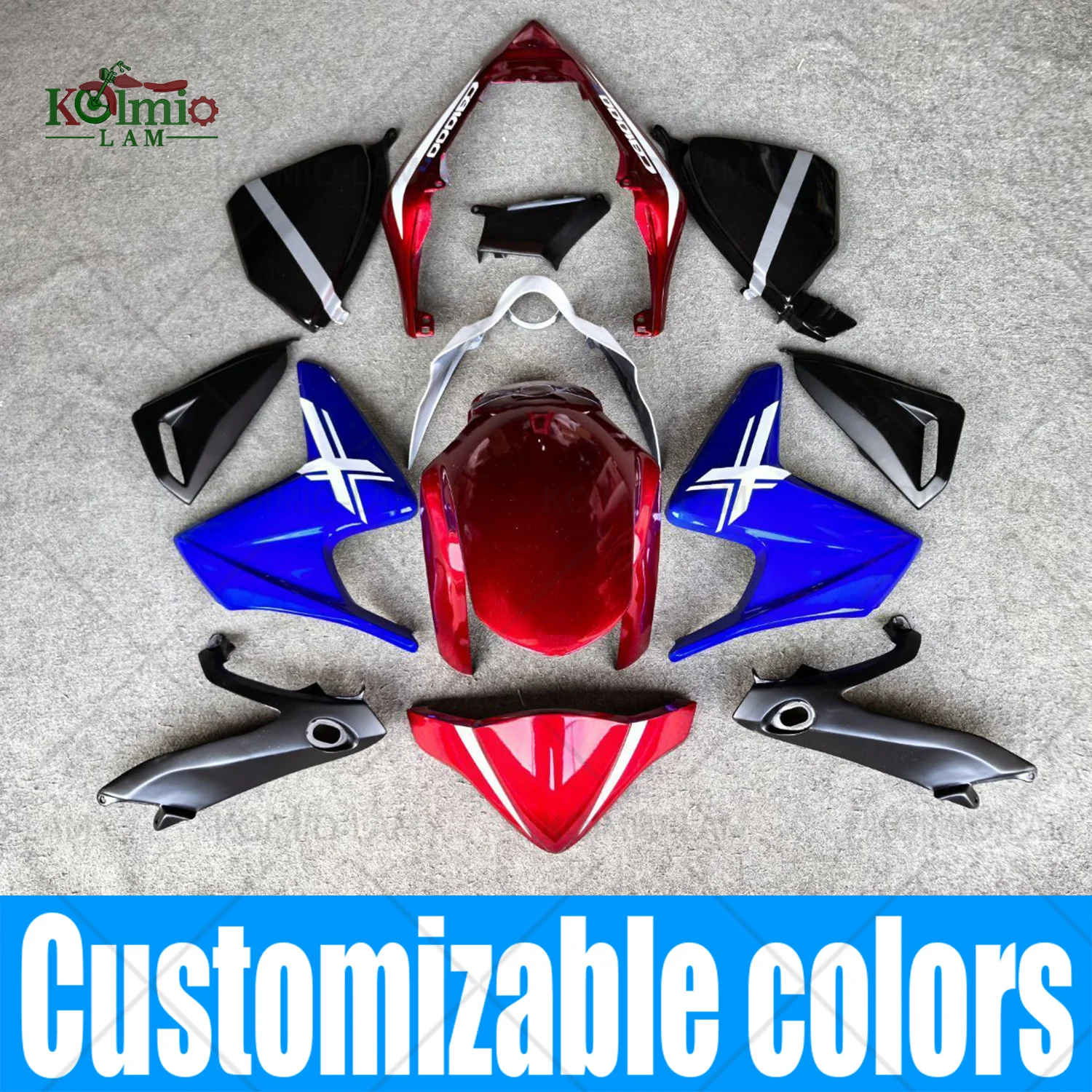 

Fit for Honda 2008 - 2016 CB1000R Motorcycle Fairing Bodywork Kit Panel Set CB1000 R