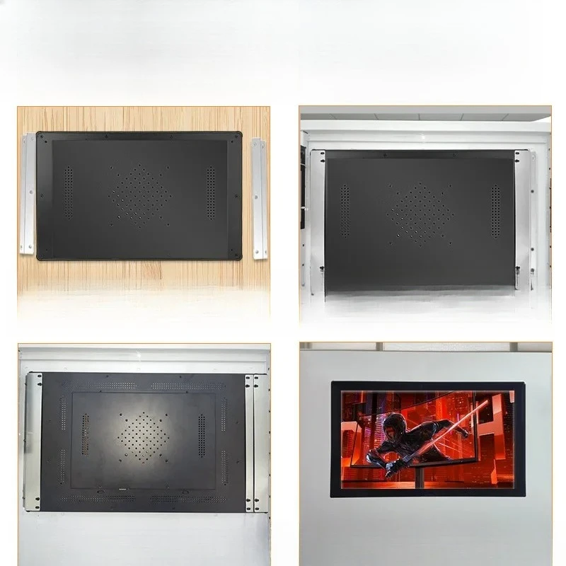 Multiple Size OptionsEmbedded Industrial Computer, Touch Screen Industrial Control All - in - One Machine, for Inquiry Billboard