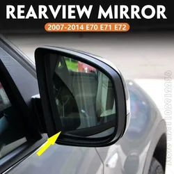for 2007-2014 E70 E71 E72 BMW X5 X6 Rearview Mirror Glass Heated 51167174981 51167174982