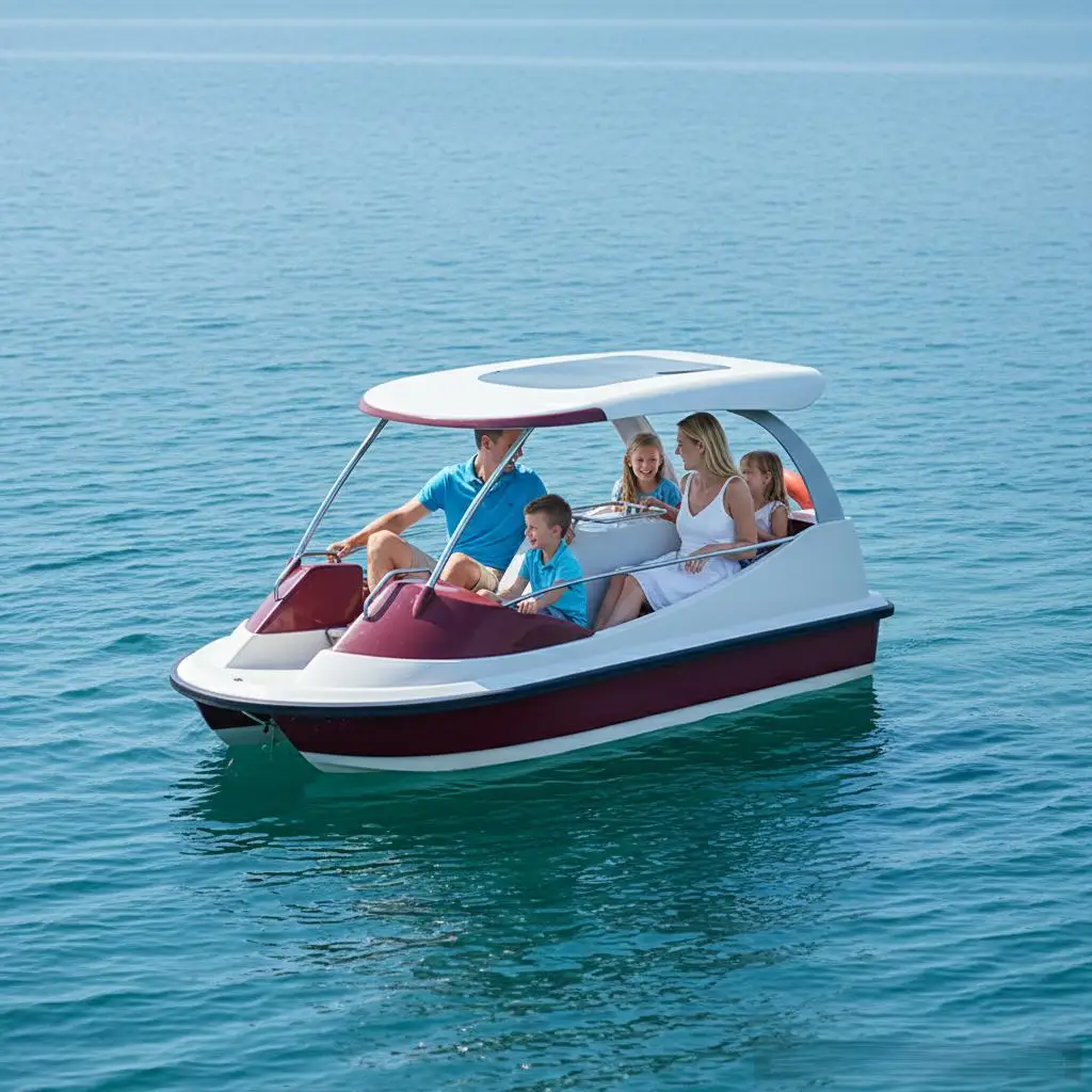 Scenic Park Water Park Boat Ride Double Parent-Child Couple Sightseeing Pedal Boat