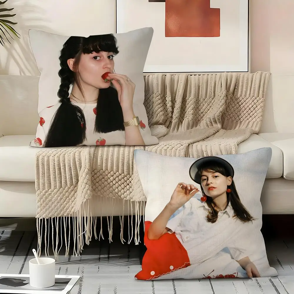 Faye W-webster Singer Pillow Case Pillowcase, Double-sided Printed, Sofa Cushion, Bedroom Headboard Pillow
