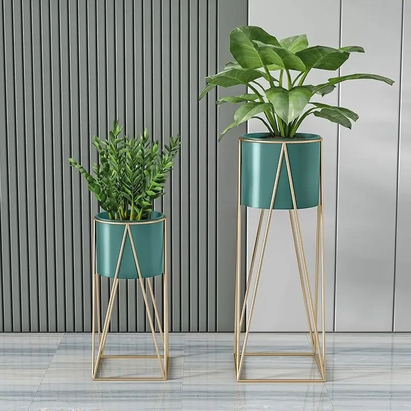 Home Living Room Decorative Flower Pot Rack Floor-to-ceiling Flower Rack Indoor Shelf Flower Rack Indoor Household Dill