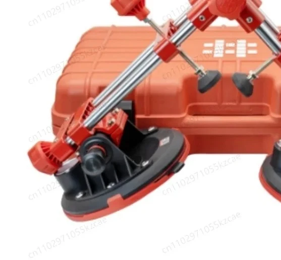 6-Inch Vacuum Suction Cup Tile Tensioner - Stone Leveling & Splicing Tool for Precision Installation