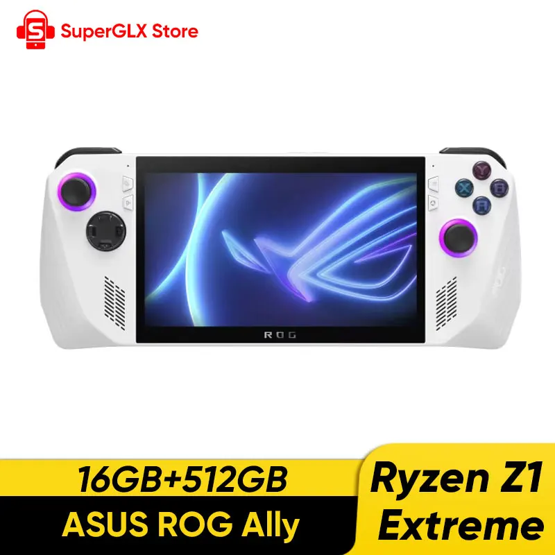 Originele ASUS ROG Ally 7 "120Hz FHD IPS 1080p Gaming Handheld AMD Ryzen Z1 Extreme Processor 512GB Windows 11 Home Game Console