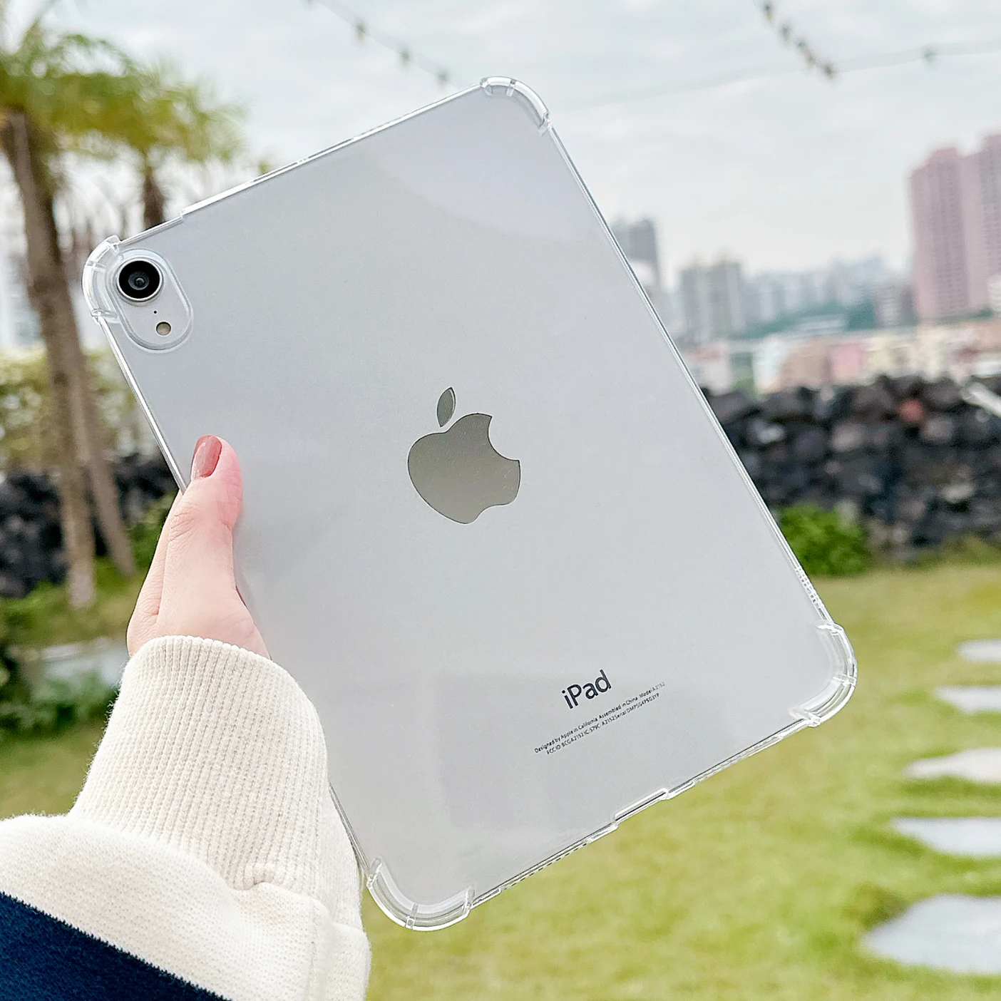 Clear Case For iPad 2024 2025 Air 5 4 3 Pro 11 12.9 13 Cases MINI 6 7 8 9 10th Generation 10.2 10.9 10.9 inch Soft Cover