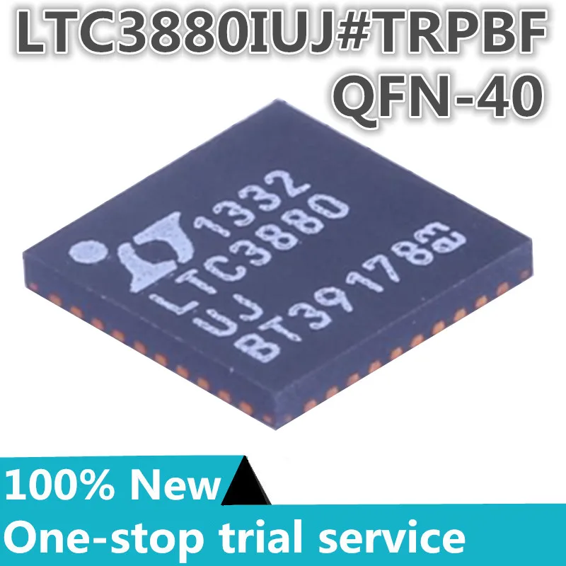 

2-100PCS %New original LTC3880IUJ LTC3880IUJ#TRPBF LTC3880IUJ#PBF QFN-40 DC-DC control chip