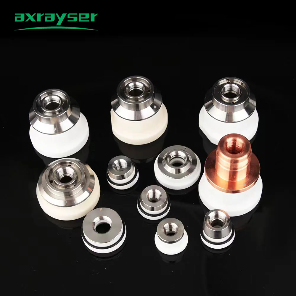 Fiber Laser Ceramic Body Nozzle Holder For Raytools Precitec WSX Laser Cutting Head Ceramic Ring