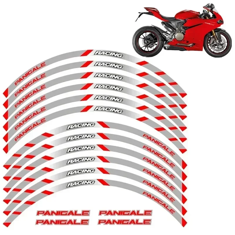 For DUCATI PANIGALE 1199 S 899 1299 S R 959 Motorcycle Motor Parts Contour Wheel Decoration Decal Sticker - 3