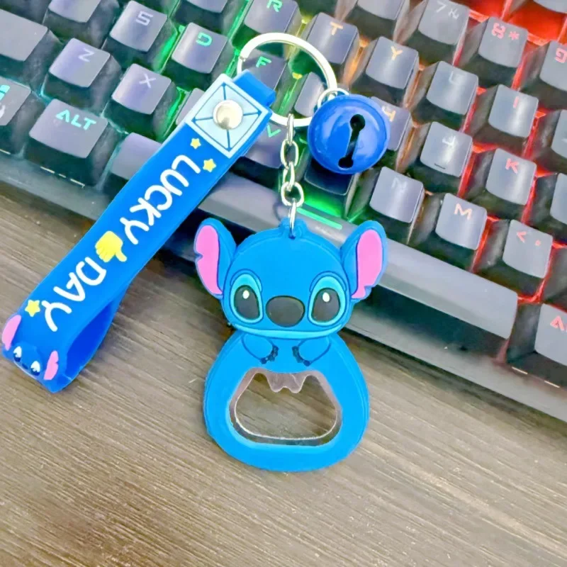 Disney Stitch Keychain Accessories，Funnny Bottle Opener,Home Supplies，Portable Key Accessories，Nail Clippers,Cute Nail Clippers