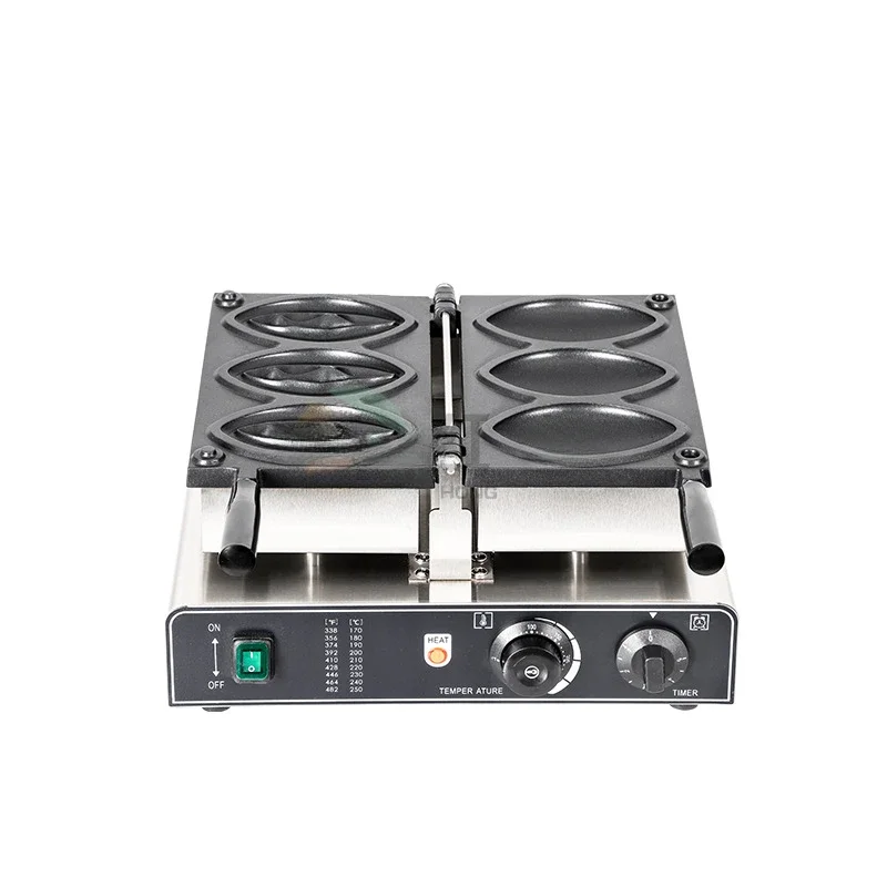 

Electric three-grid female waffle stove, three-piece abalone burner, five-piece abalone burner