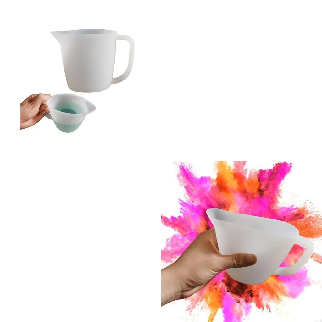 

Practical Sturdy Resin Art Silicone Splits Cup Multipurpose Channel Tool Accessory for Controlled Paint Pouring