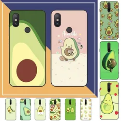 Avocado fruit Phone Case For Redmi Note 4 X 5 A 6 7 8 T 9 9S 10 11 11S 11Epro Poco M3 pro