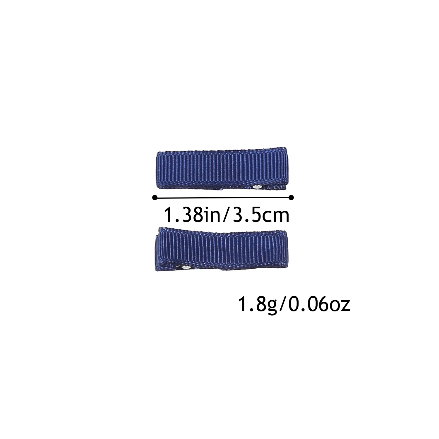 100pcs 3.5cm 1.38in Fabric Duckbill Clips Diy Color Hair Clips Edge Clips Base Brackets Fabric Handcrafted Material Accessories