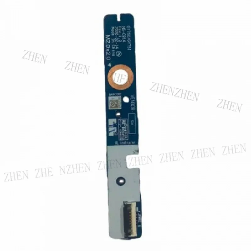 Y FOR  Lenovo Legion 5-17ACH6H USB Power On/Off Switch Board no cable GY750/GY751 Blue