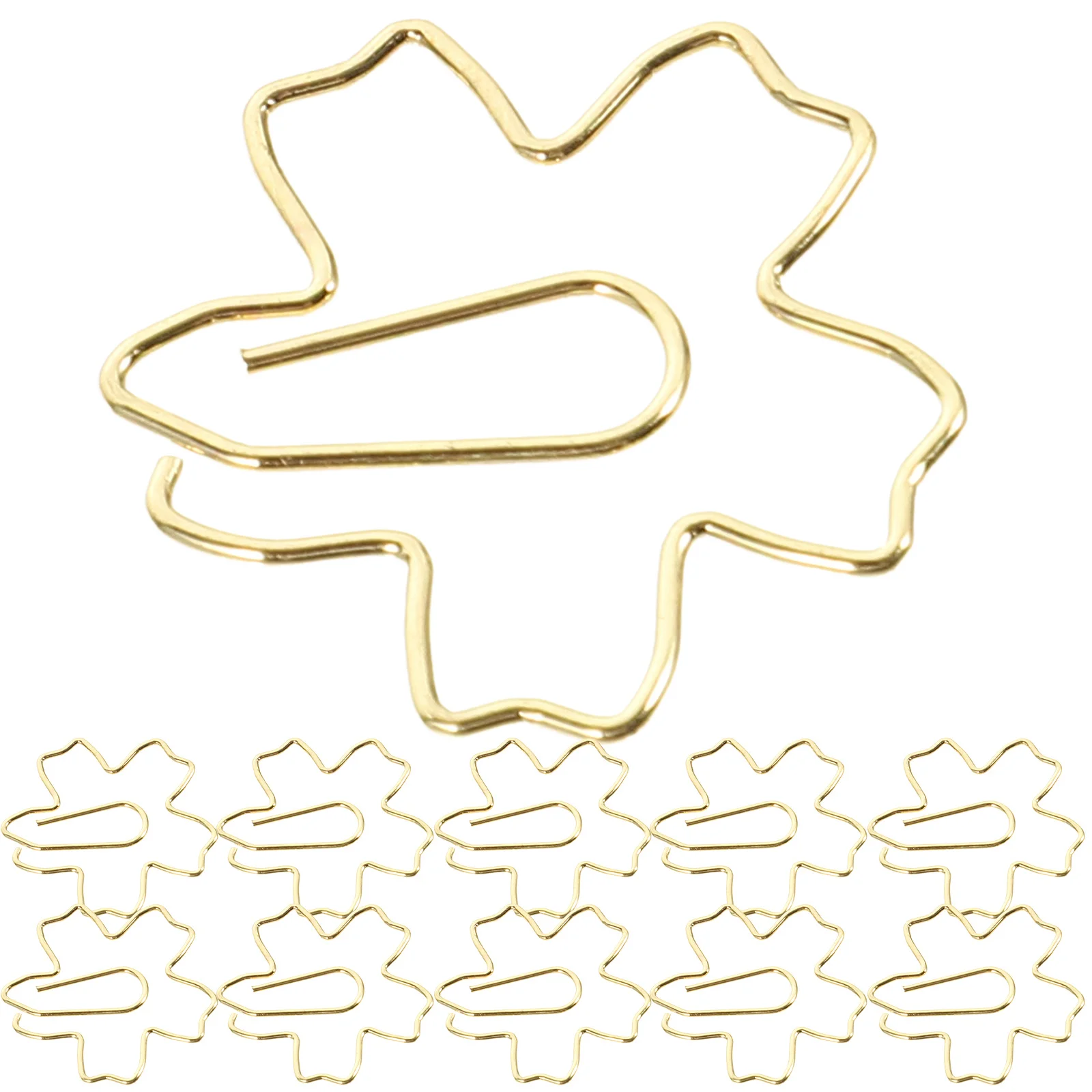 

36Pcs Metal Paper Clips Flower Shape Design Creative Office School Bookmark File Organizer Supplies Paper Clips