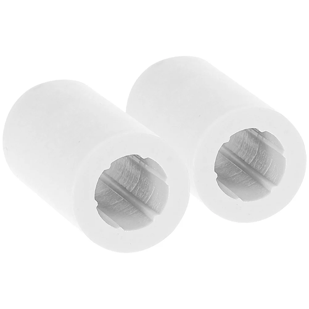 

2Pcs Plastic Billiard Cue Ferrules Replacement Parts Pool Stick Tube Billiard Accessories Snooker Pool Cue Ferrules