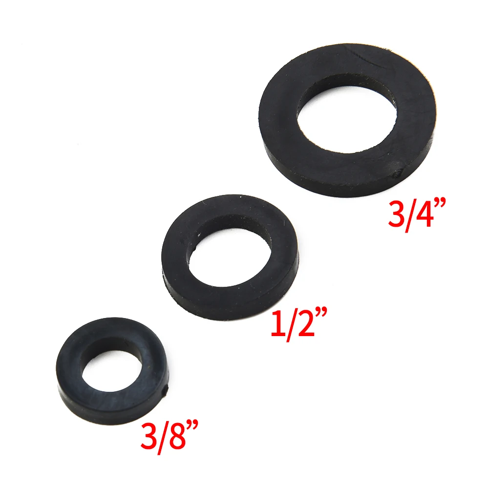 13 Assorted Rubber Washers Mixed Tap 6+-*Washers Drip Sink Shower-=- Hose O-Ring Gasket =-=Seal Replacement Sealing Rings