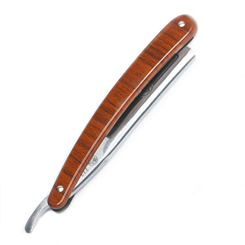 Salon de coiffure peigne coupe-cheveux professionnel bord droit couteau de rasage pour hommes Salon de coiffure coupe de cheveux outils de coiffure fournitures