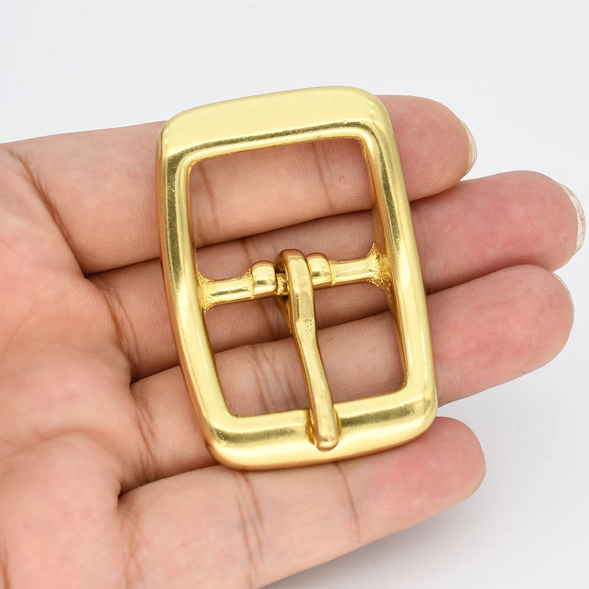 1piece Brass Belt Buckle Tri-glide Adjustable Buckle Pin Buckle for Leather Craft Bag Strap Horse Bridle Halter Harness Parts